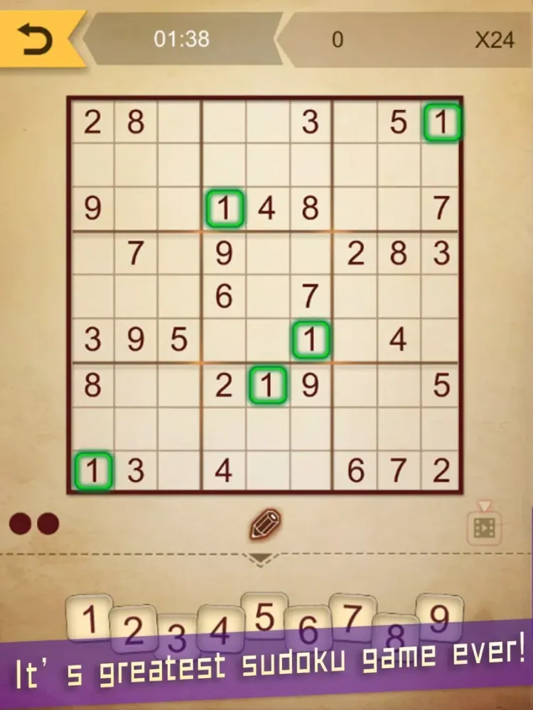 صور Sudoku Man - Number Puzzle iPad 