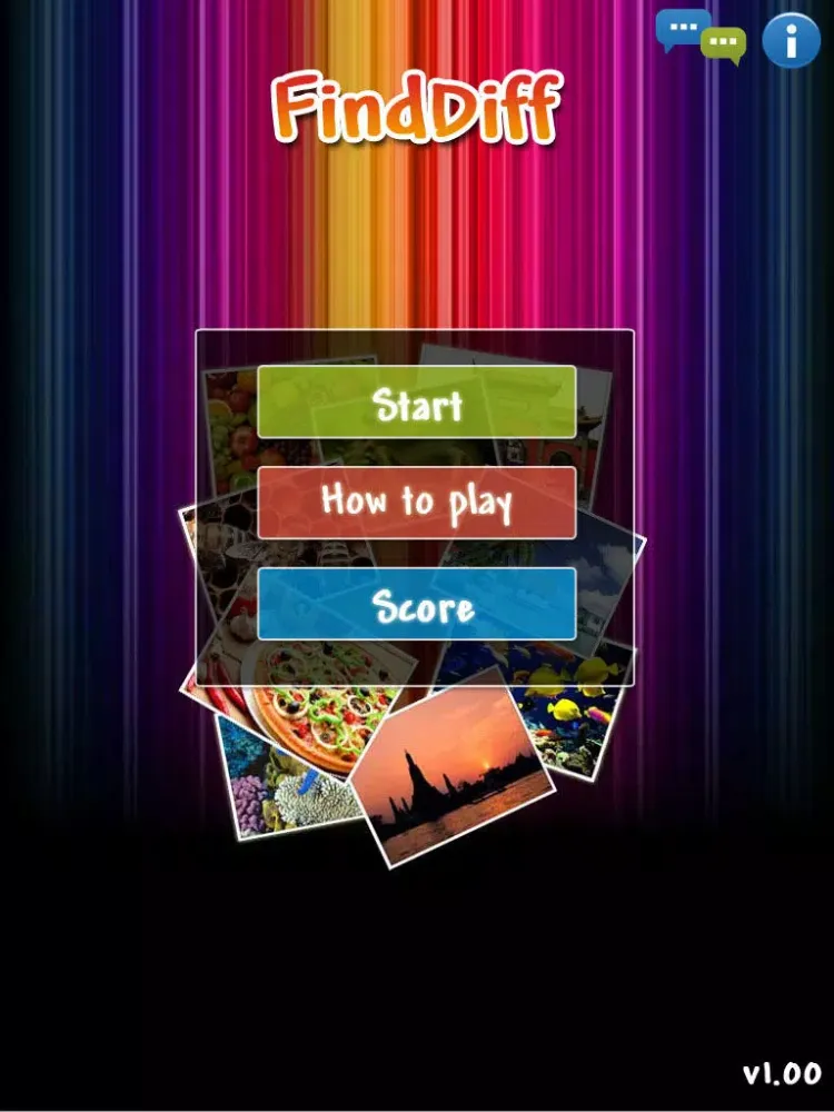 ภาพหน้าจอของ FindDiff iPad 