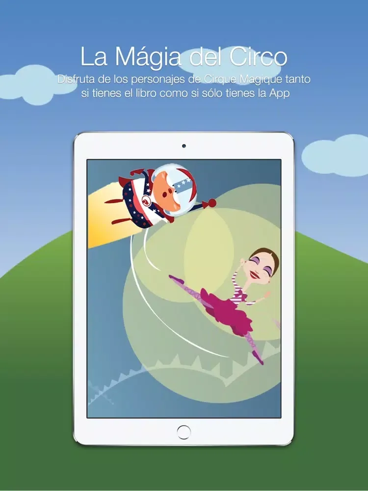 Cirque Magique App iPad  스크린샷