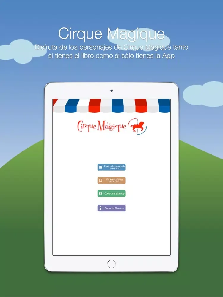 Cirque Magique App iPad  스크린샷