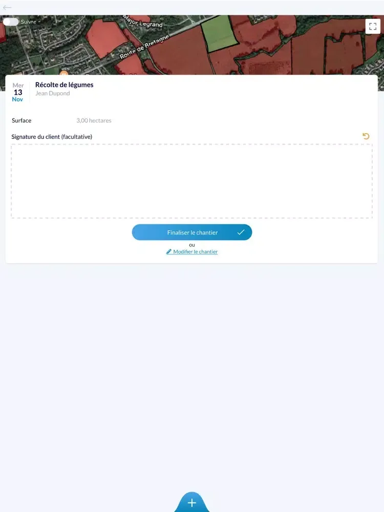 Linkinfarm Gestion de chantier iPad  スクリーンショット