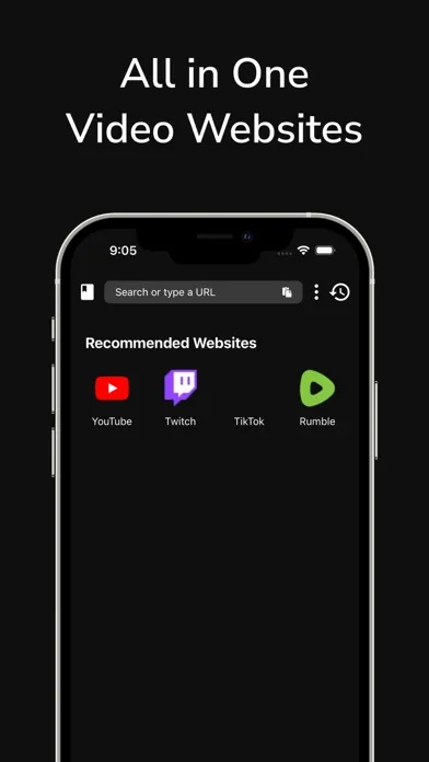Ảnh chụp màn hình của Tube Browser Pro