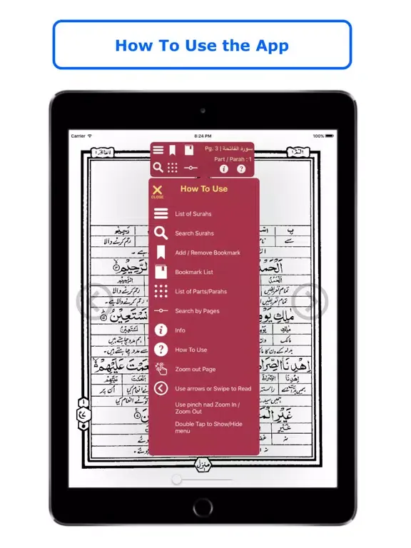 Urdu Quran Word To Word Online iPad  スクリーンショット