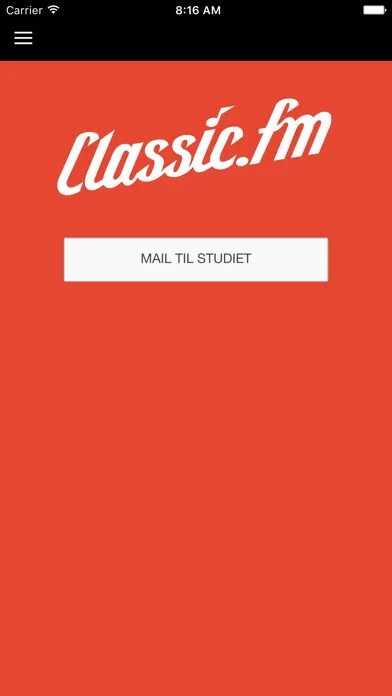 Tangkapan skrin Classic FM