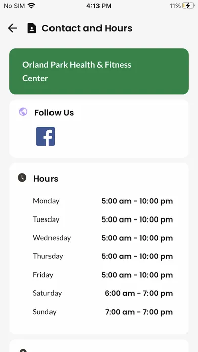 Ảnh chụp màn hình của URFitAP - Orland Park