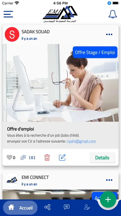 Zrzuty ekranu EMI CONNECT