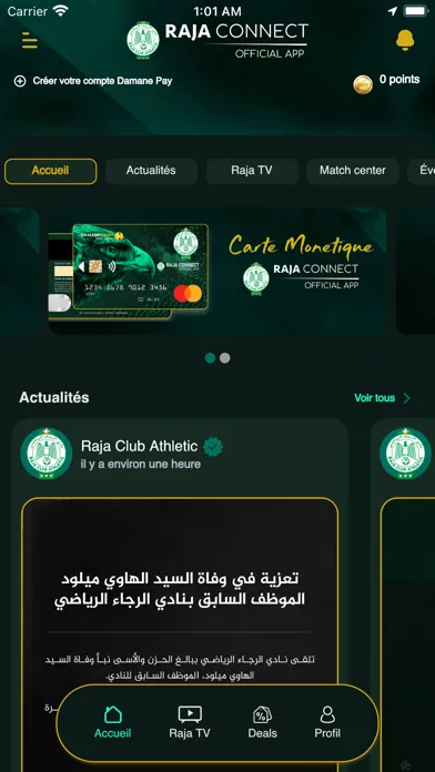Zrzuty ekranu RAJA Connect