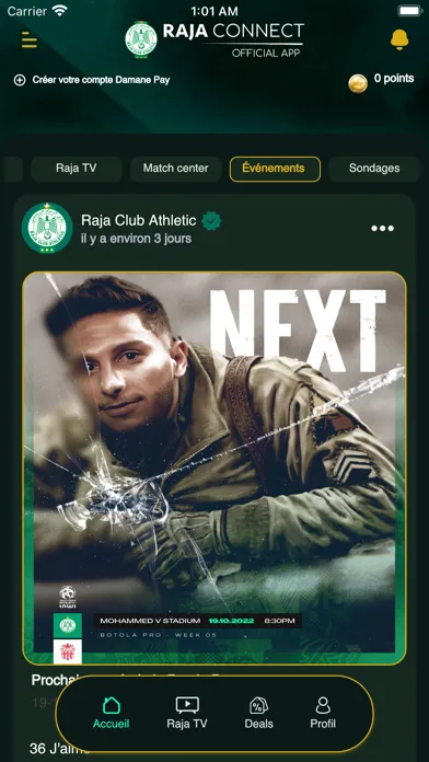 Zrzuty ekranu RAJA Connect