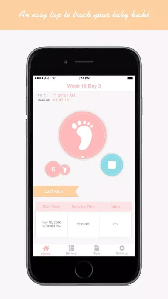 تصاویر Baby Kicks Tracker Pro