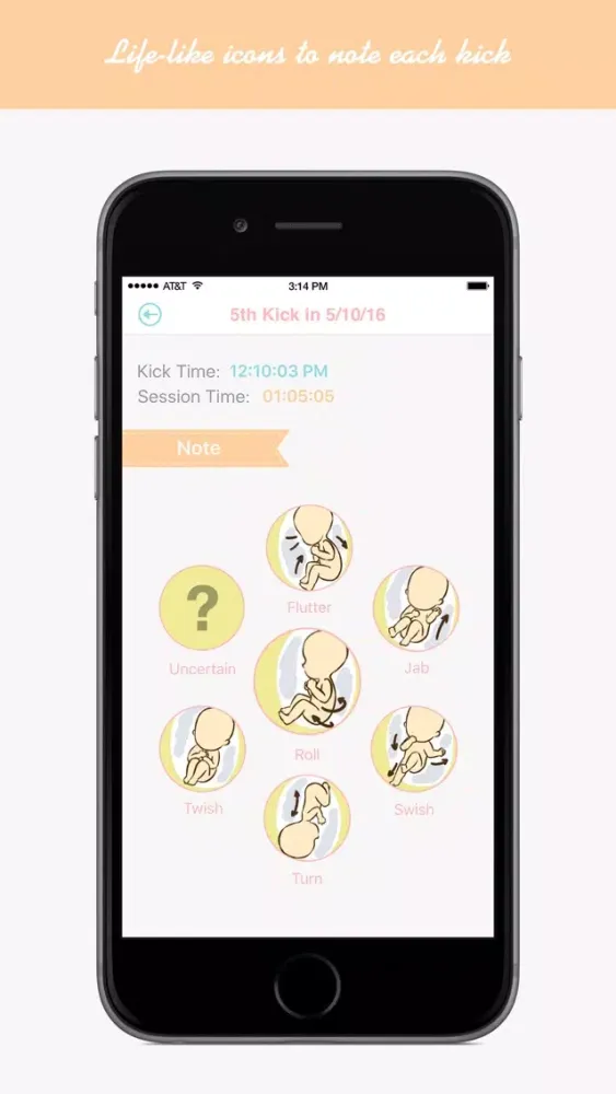 تصاویر Baby Kicks Tracker Pro