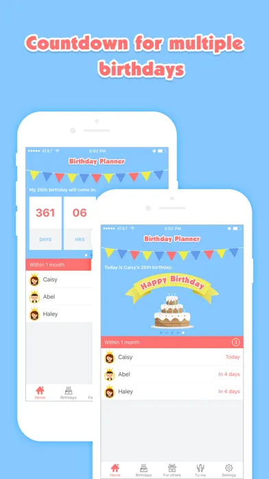 Birthday Planner Pro应用截图