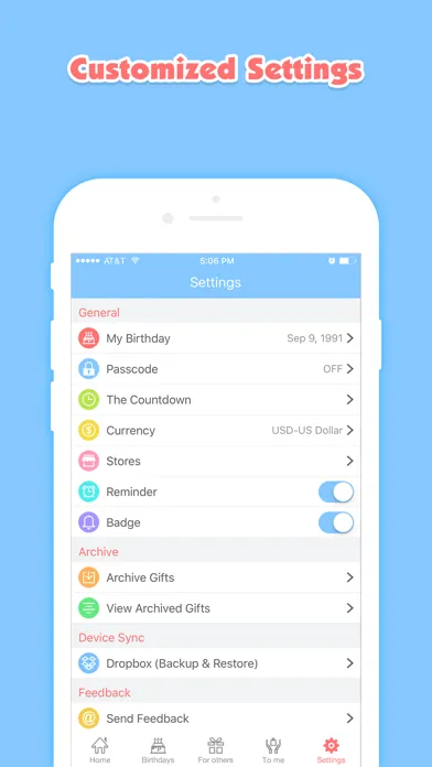 Birthday Planner Pro应用截图