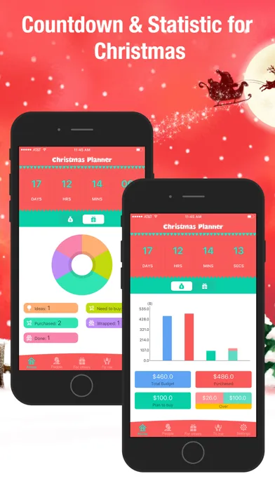 Ảnh chụp màn hình của Christmas Planner.