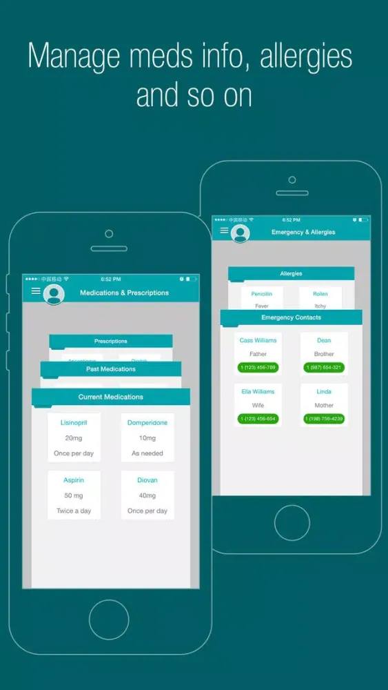 Medical Wiz Pro - Family Health Information Screenshots