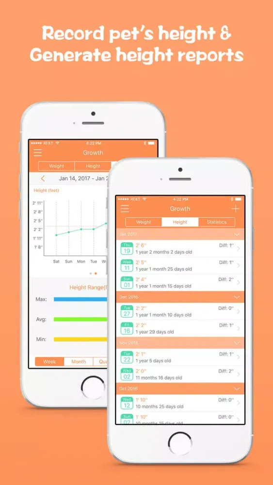 Capturas de pantalla de Pets Tracker Pro - Pet’s Activity & Health Manager