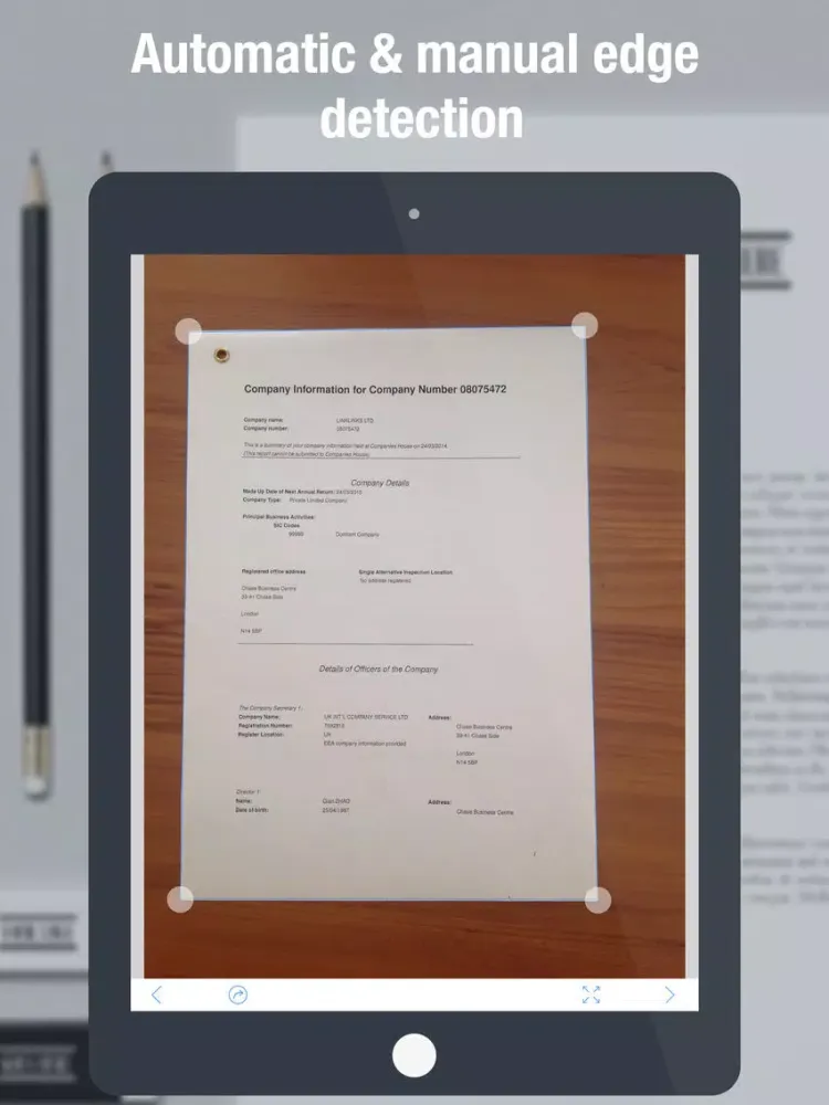 Scan Master Pro - PDF Scanner to Scan Docs & Cards iPad  Screenshots