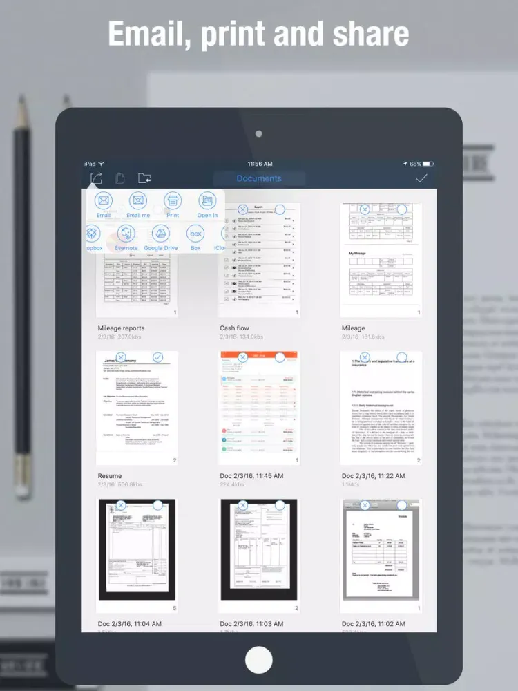 Scan Master Pro - PDF Scanner to Scan Docs & Cards iPad  Screenshots