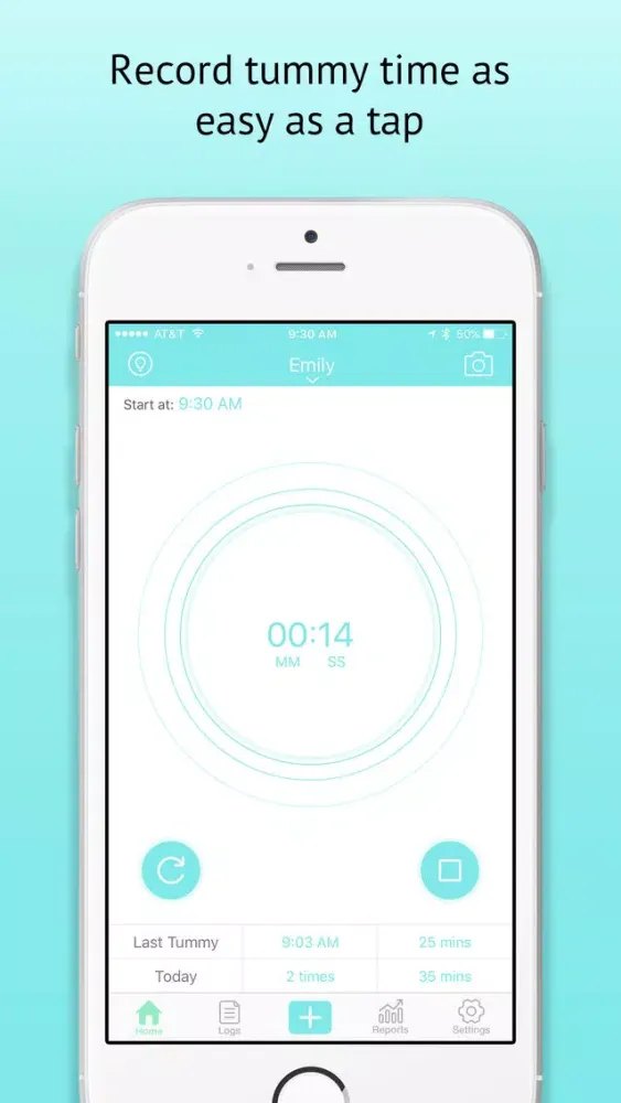 Tummy Time Tracker Pro - Improve Baby Coordination স্ক্রিনশট
