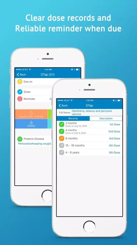 Vaccines Log Pro - Vaccination Reminder & Tracker سکرین شاٹس