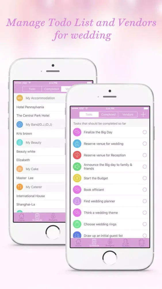 Captures d'écran de Wedding Tracker Pro- Wedding Countdown & Todo List