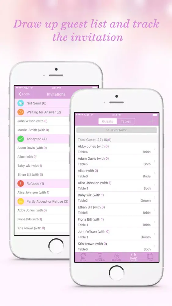 Captures d'écran de Wedding Tracker Pro- Wedding Countdown & Todo List