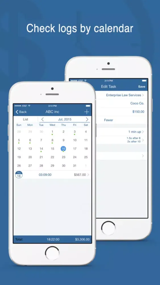 صور Worktime Tracker Pro - Timesheet & Billing Manager