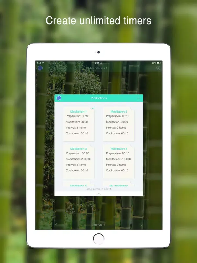 Capturas de pantalla de Zen Timer Pro-Insight for Relaxation & Mindfulness iPad 