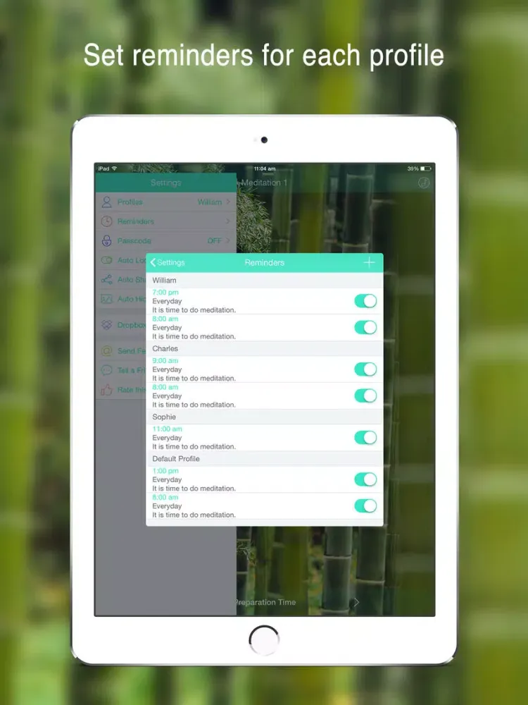 Capturas de pantalla de Zen Timer Pro-Insight for Relaxation & Mindfulness iPad 