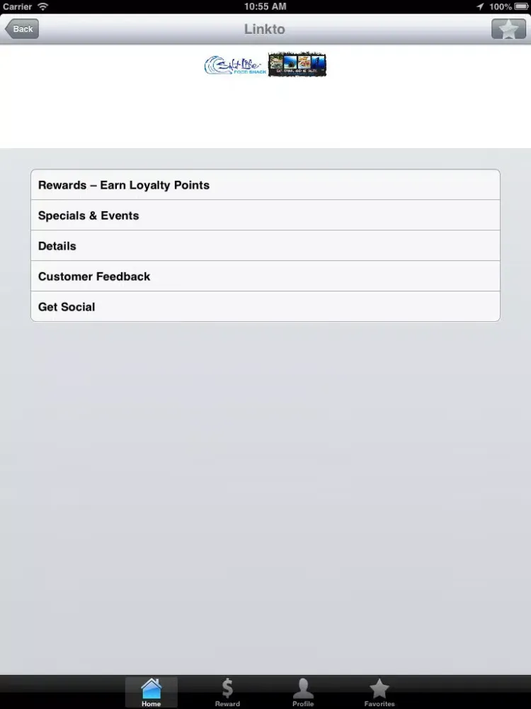 Capturas de pantalla de linkto iPad 