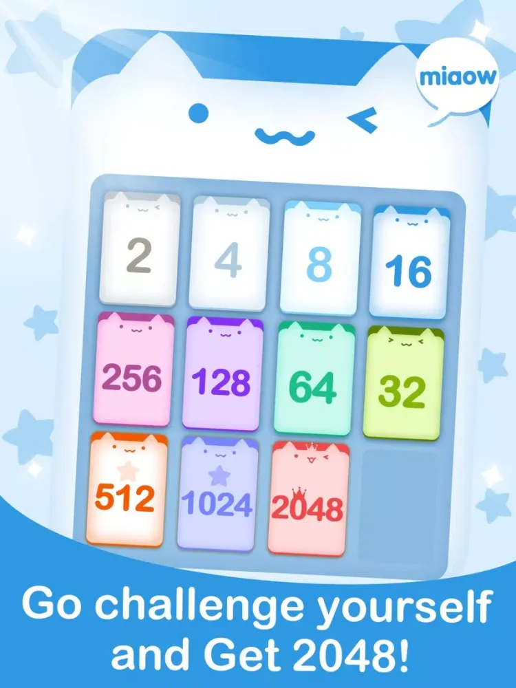 2048 Pro - A Tiny Puzzle Challenge Game iPad 应用截图