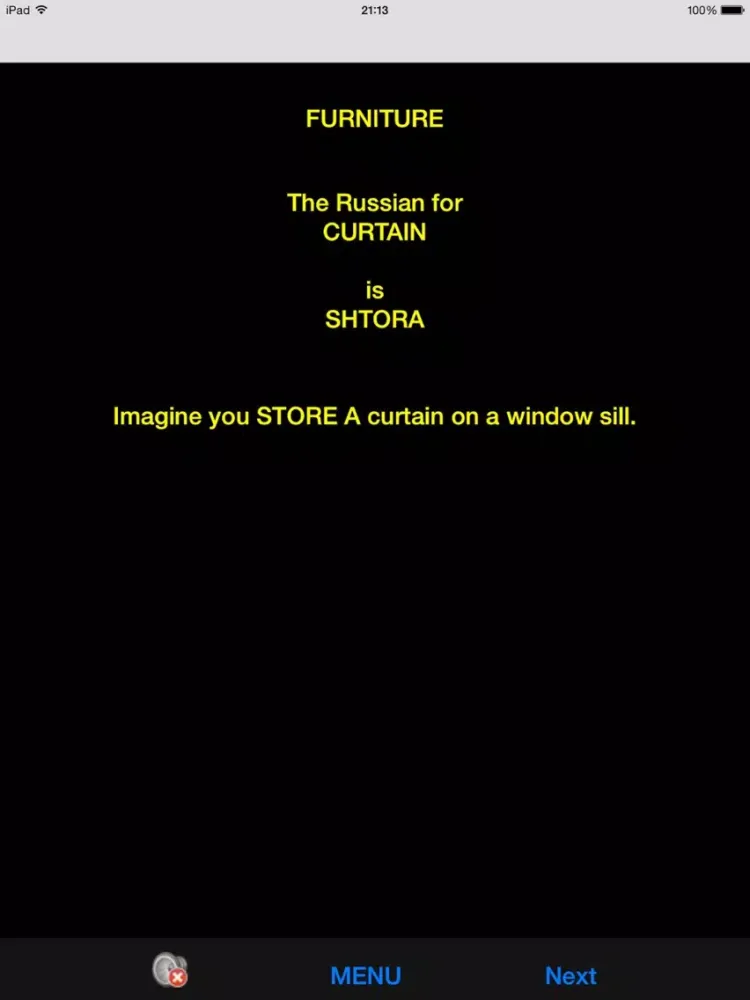 Linkword Russian Complete 1-2 iPad 应用截图