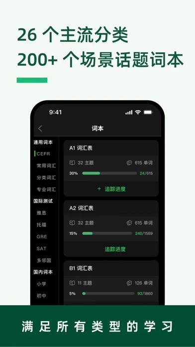 Capturas de pantalla de LinkWord - 百斩单词不遗忘、AI 助力学得好