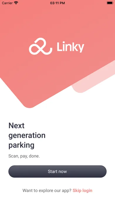 Zrzuty ekranu Linky - Parking