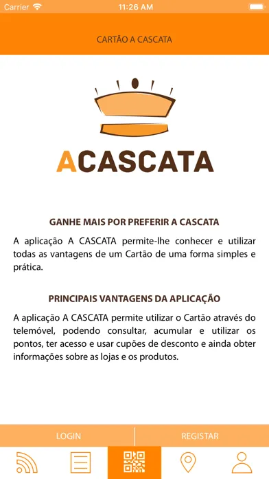 A Cascata應用截圖