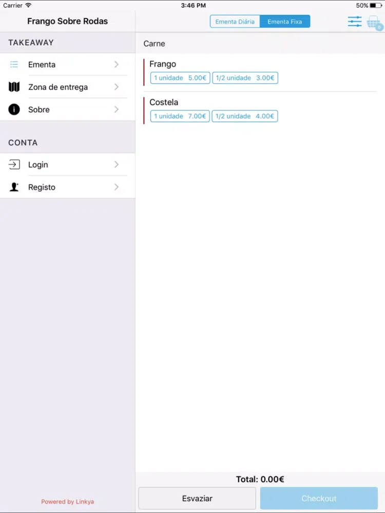 Frango Sobre Rodas iPad 應用截圖