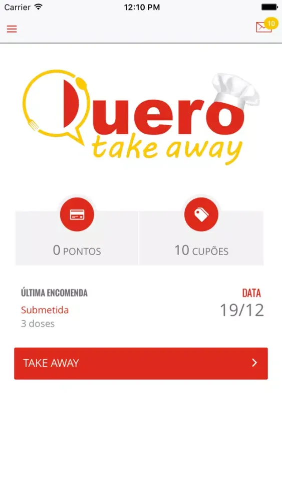 Quero Takeaway應用截圖