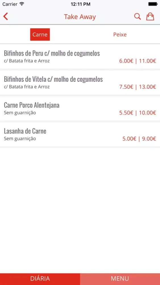 Quero Takeaway應用截圖