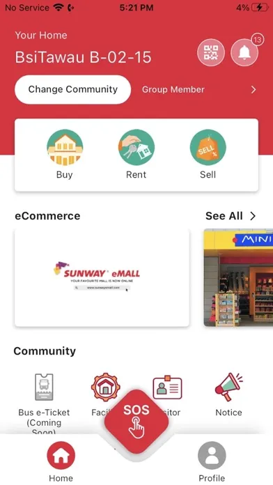 Ảnh chụp màn hình của BSI Tawau