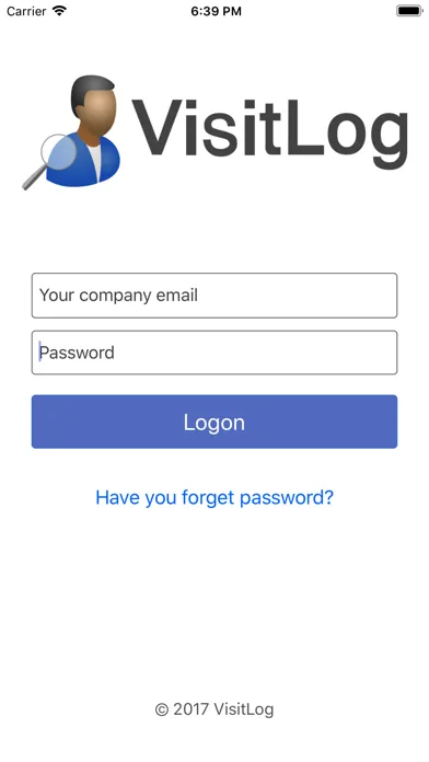 Zrzuty ekranu VisitLog