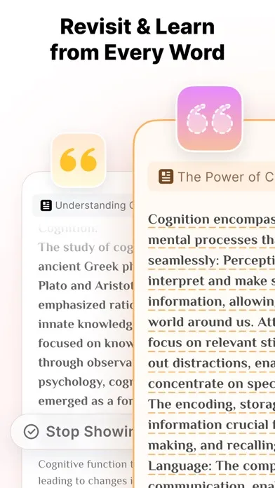 ภาพหน้าจอของ Cubox: AI Reader & Highlight
