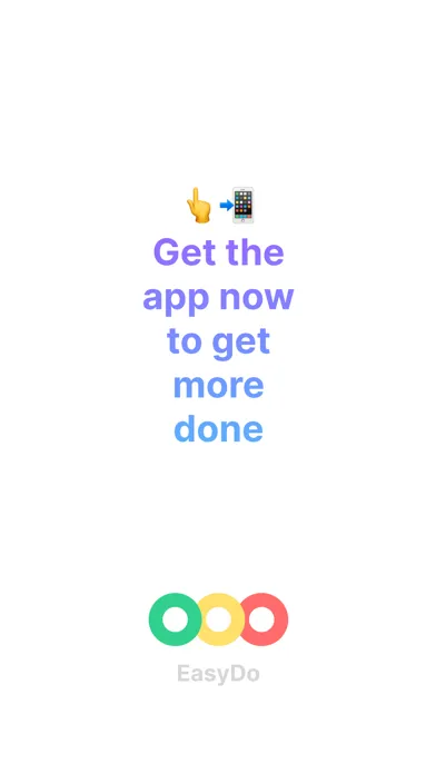 EasyDo: To-Do Lists & Tasks Screenshots