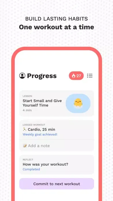 Capturas de pantalla de Exercise - Change Program