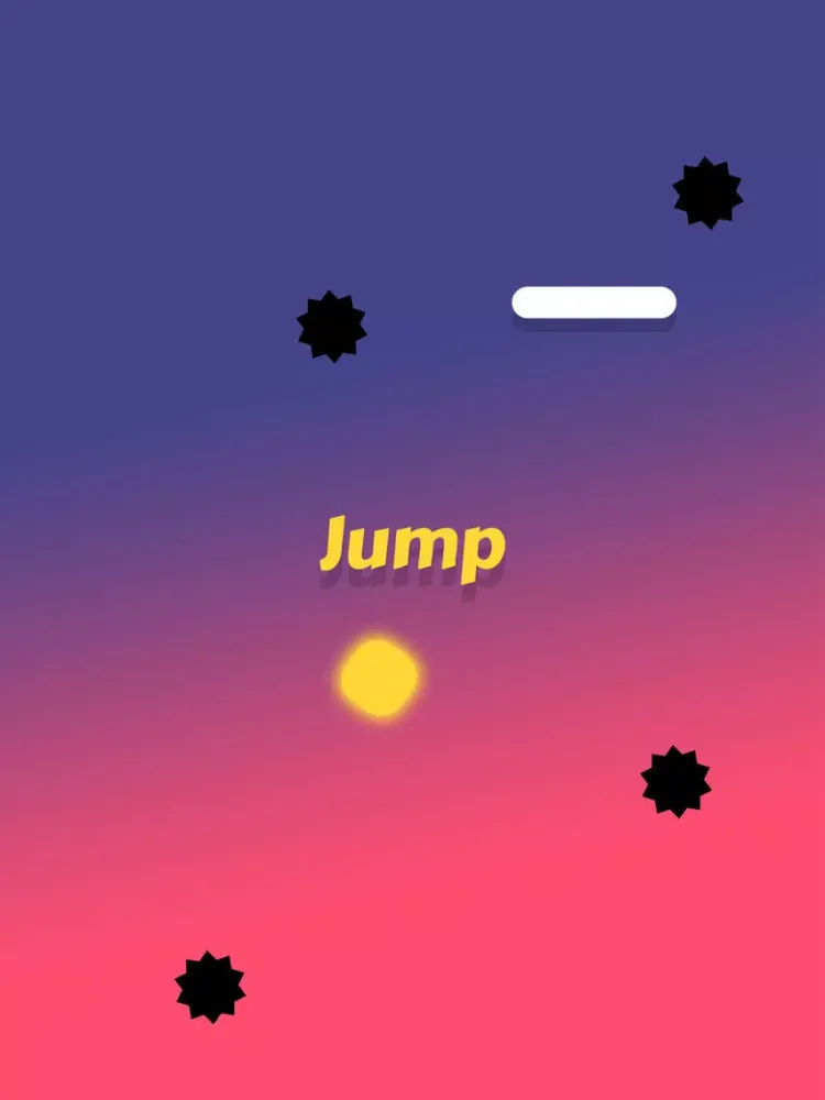 Tangkapan layar Jump God – Reach the platform iPad 
