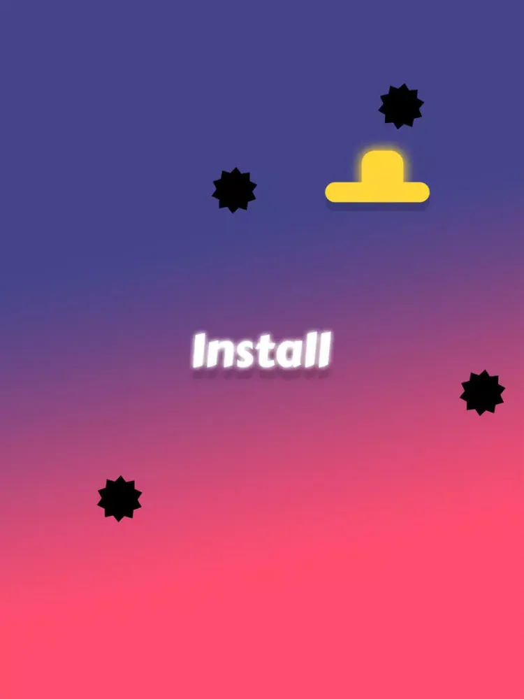 Tangkapan layar Jump God – Reach the platform iPad 