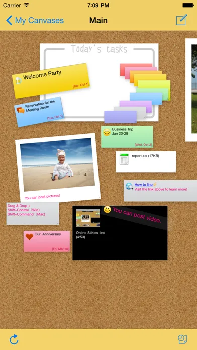 lino - Sticky and Photo Sharing for you Screenshots