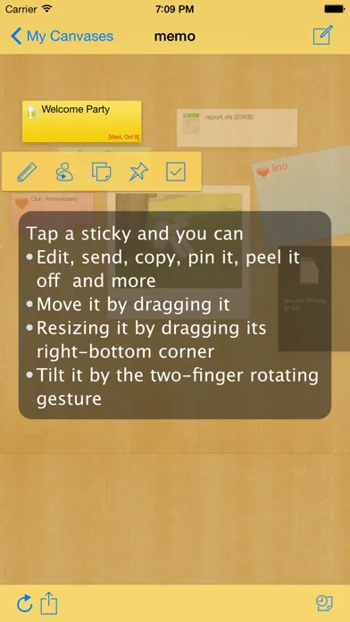 lino - Sticky and Photo Sharing for you Screenshots