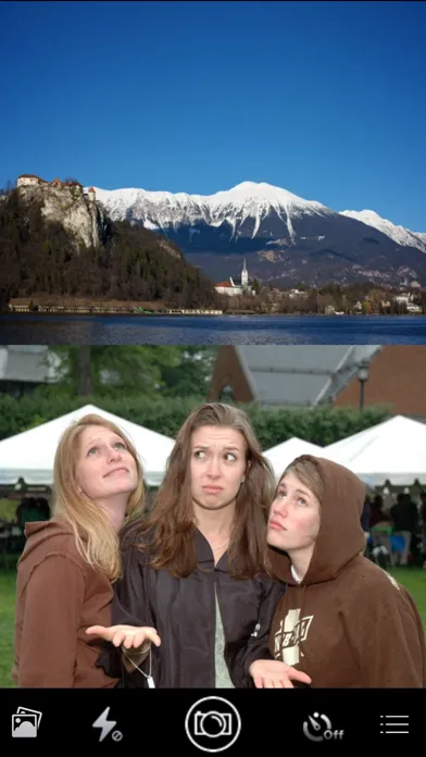 Front & Back Camera - Take A Shot With Front And Back Camera At The Same Time! Screenshots