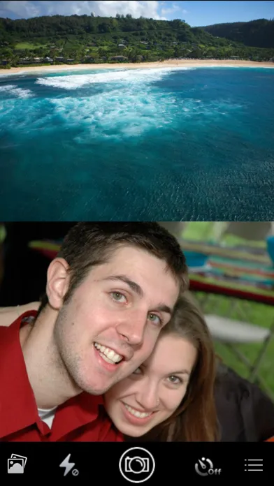 Front & Back Camera - Take A Shot With Front And Back Camera At The Same Time! Screenshots