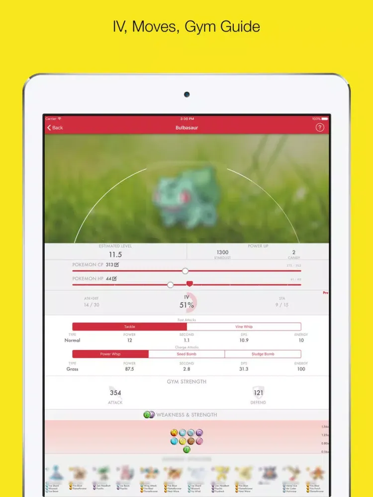 صور MyPoke-Pokedex Guide, Calculator for Pokemon Go iPad 