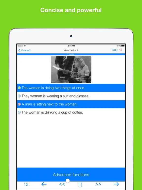 Listening Test Pro for TOEIC® iPad 應用截圖